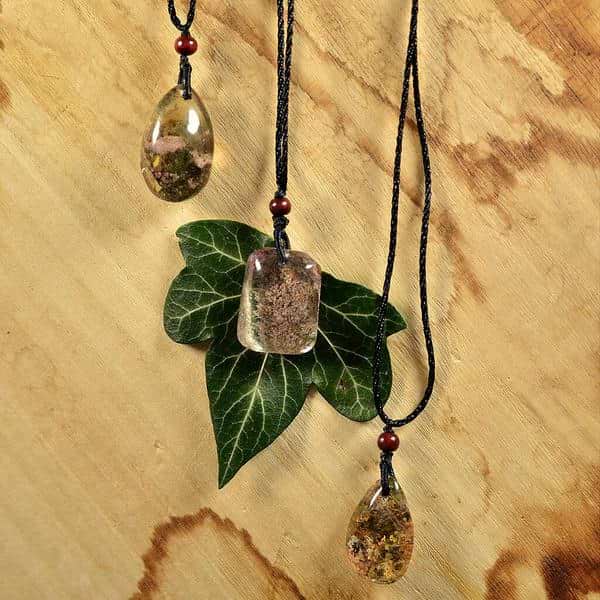 Nature Phantom Quartz Necklace