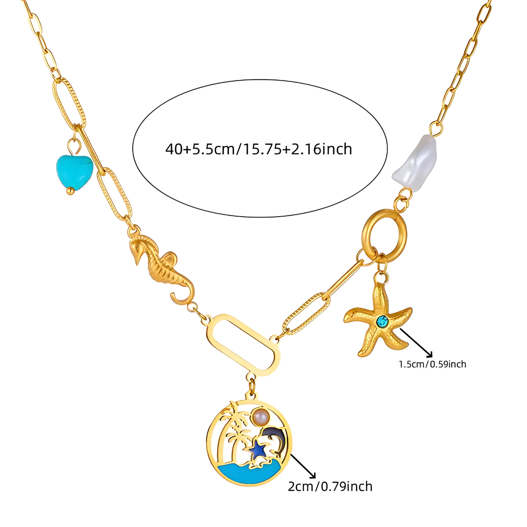 Seaside Story Charm Necklace
