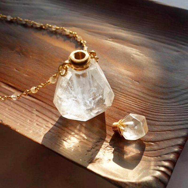 Crystal Perfume Necklace