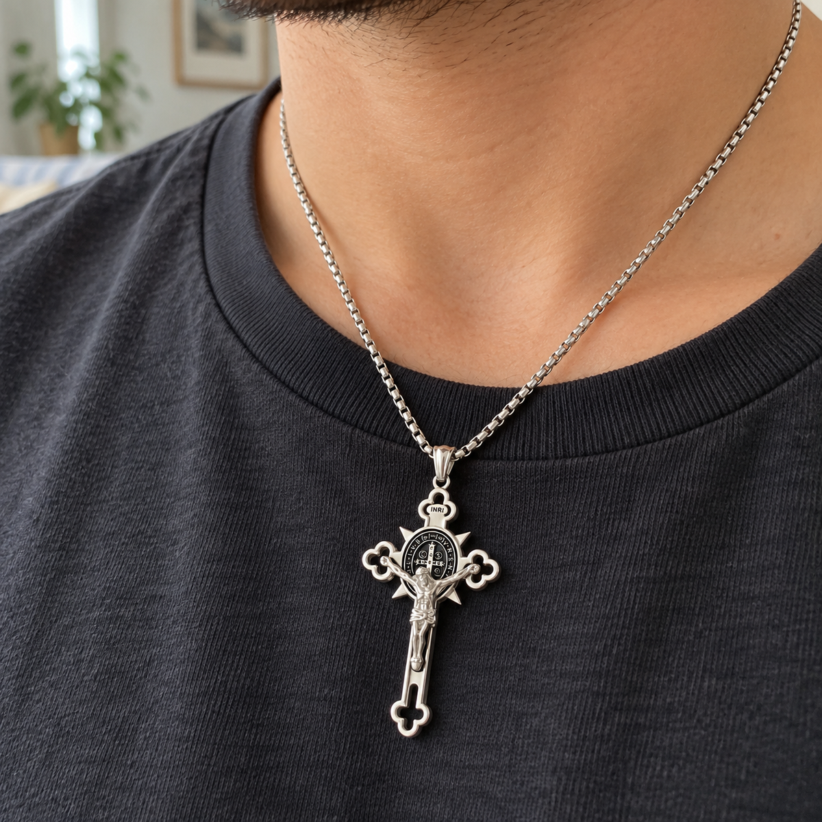 Keep Your Loved Ones Close, Even When You Can't Be — St. Benedict Cross