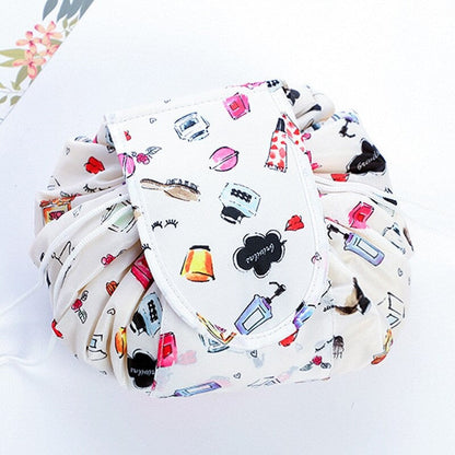 Compact Travel Cosmetics Pouch