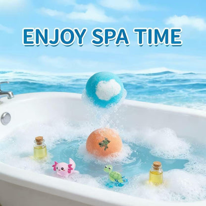 🛁🐣Bath Bombs For Kids – 12 Pack With Surprise Toys Inside