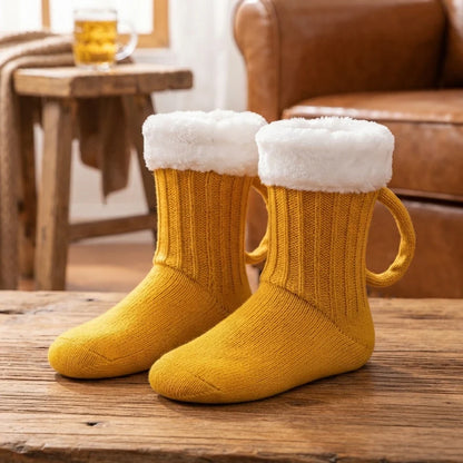 Atropos™ BrewBoot Mug Socks – Soft Warmth for Every Brew