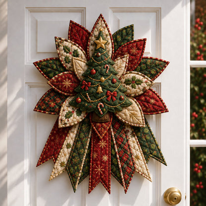 🎅🎄Beginner-Friendly Oversized Christmas Character Quilted Door Hanger Sewing Kit | Complete Kit with All Tools & Step-by-Step Guide Included 💕