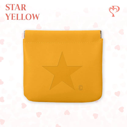 Pouchic - Personalized Snap Closure Leather Organizer Pouch