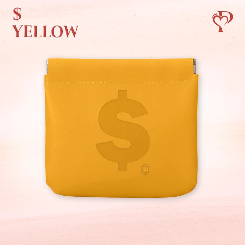 Pouchic - Personalized Snap Closure Leather Organizer Pouch