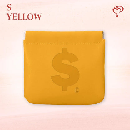 Pouchic - Personalized Snap Closure Leather Organizer Pouch