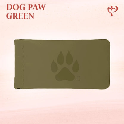 Pouchic - Personalized Snap Closure Leather Organizer Pouch