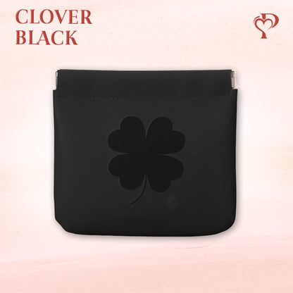 Pouchic - Personalized Snap Closure Leather Organizer Pouch