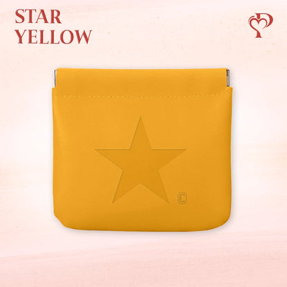 Pouchic - Personalized Snap Closure Leather Organizer Pouch