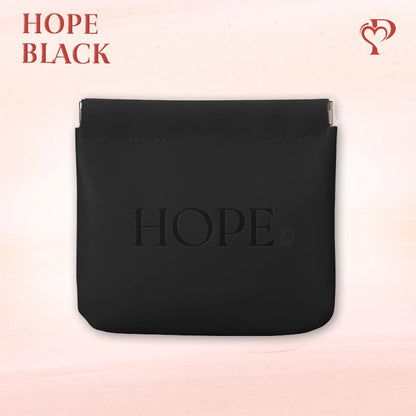 Pouchic - Personalized Snap Closure Leather Organizer Pouch