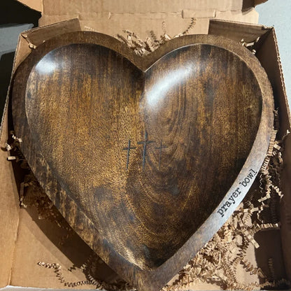 🎁Mother's Day Sale- New Heart Prayer Bowl Modern Cross religious gifts