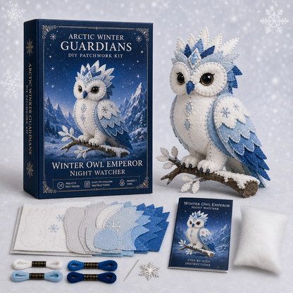 Arctic Winter Guardians DIY Patchwork Kit –🔥Last 4 hours 🔥Buy 2 Get 1 FREE