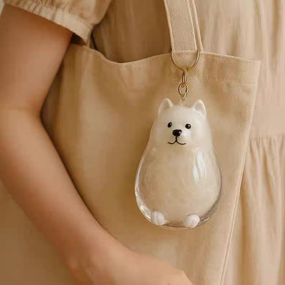 🐾Pet Hair Memorial Capsule Keychain