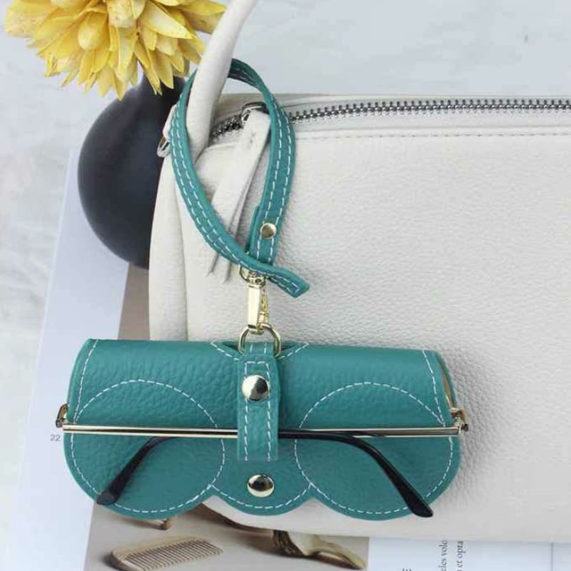 ✨HOT SALE- 48% OFF✨Soft Leather Sunglasses Bag👓️