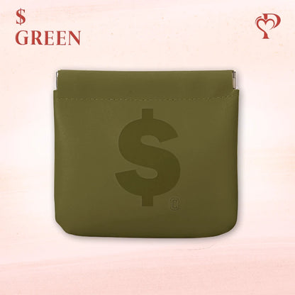 Pouchic - Personalized Snap Closure Leather Organizer Pouch