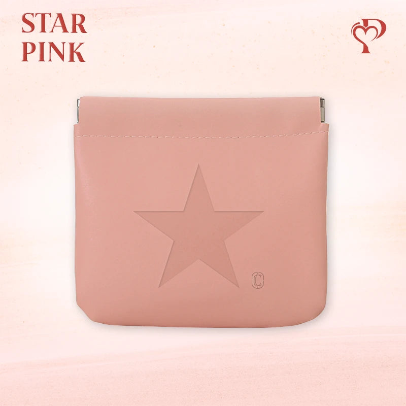 Pouchic - Personalized Snap Closure Leather Organizer Pouch