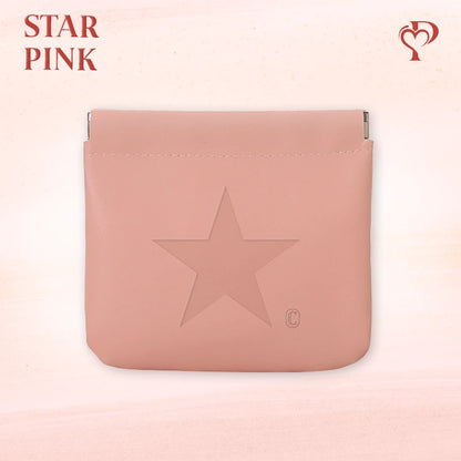 Pouchic - Personalized Snap Closure Leather Organizer Pouch