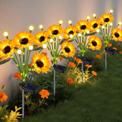 🌻Factory Direct Sales 49% Off - 🌞Solar LED Sunflower Garden Lights-29.6inch/74cm