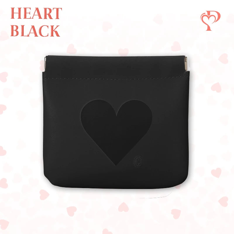 Pouchic - Personalized Snap Closure Leather Organizer Pouch