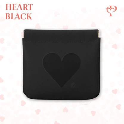 Pouchic - Personalized Snap Closure Leather Organizer Pouch