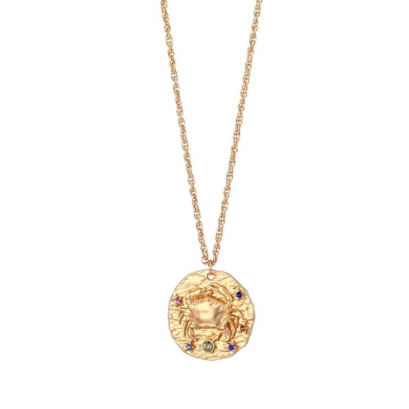 Zodiac Medallion Necklace