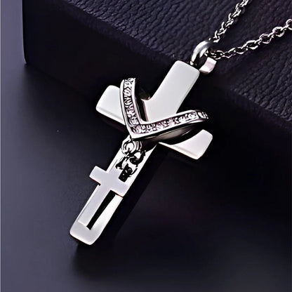 Eternal Embrace Memorial Necklace Urn Necklace