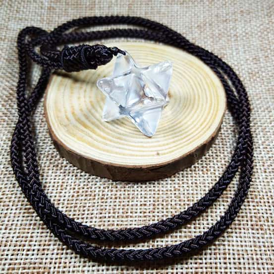 Merkaba Crystal Necklace