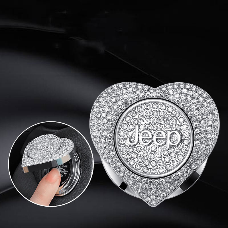 🔥49% OFF🔥Heart-shaped Diamond-studded One-button Start Protective Case