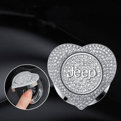 🔥49% OFF🔥Heart-shaped Diamond-studded One-button Start Protective Case