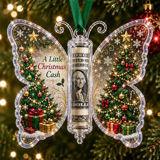 🎄This Christmas, Don't Just Give Cash — Give the Moment.✨ A little butterfly 🦋 that turns plain money into a keepsake they'll hang on the tree every year.  🔥🔥🔥 Last few days: Buy One, Get One Free.