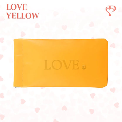 Pouchic - Personalized Snap Closure Leather Organizer Pouch
