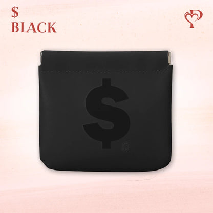 Pouchic - Personalized Snap Closure Leather Organizer Pouch