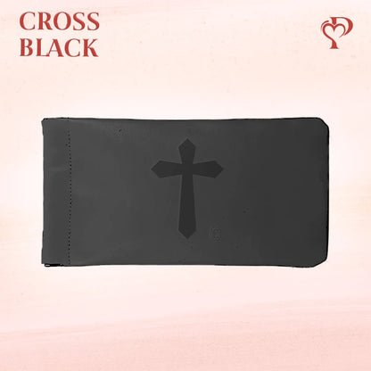 Pouchic - Personalized Snap Closure Leather Organizer Pouch