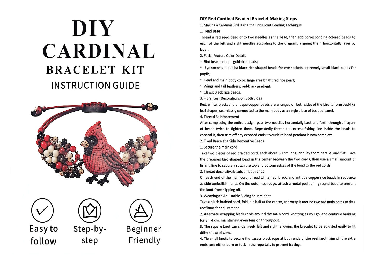 🔥50% Off Last Day - DIY Beaded Bracelet Making Kit