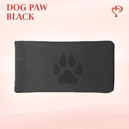 Pouchic - Personalized Snap Closure Leather Organizer Pouch