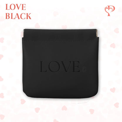 Pouchic - Personalized Snap Closure Leather Organizer Pouch