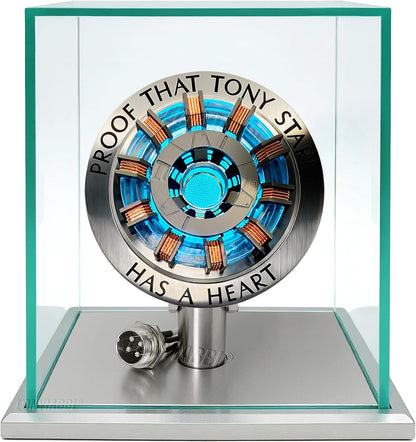 Arc Reactor LED Atmosphere Light, Vibration Sensitive USB Lamp, with Display Case