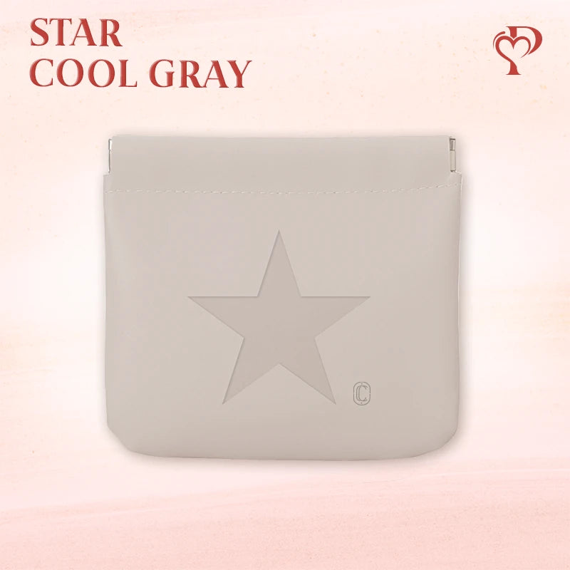 Pouchic - Personalized Snap Closure Leather Organizer Pouch