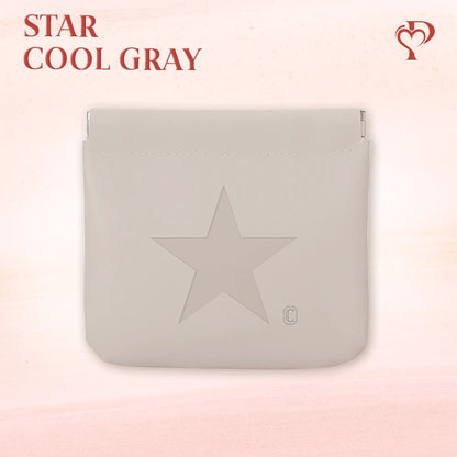Pouchic - Personalized Snap Closure Leather Organizer Pouch
