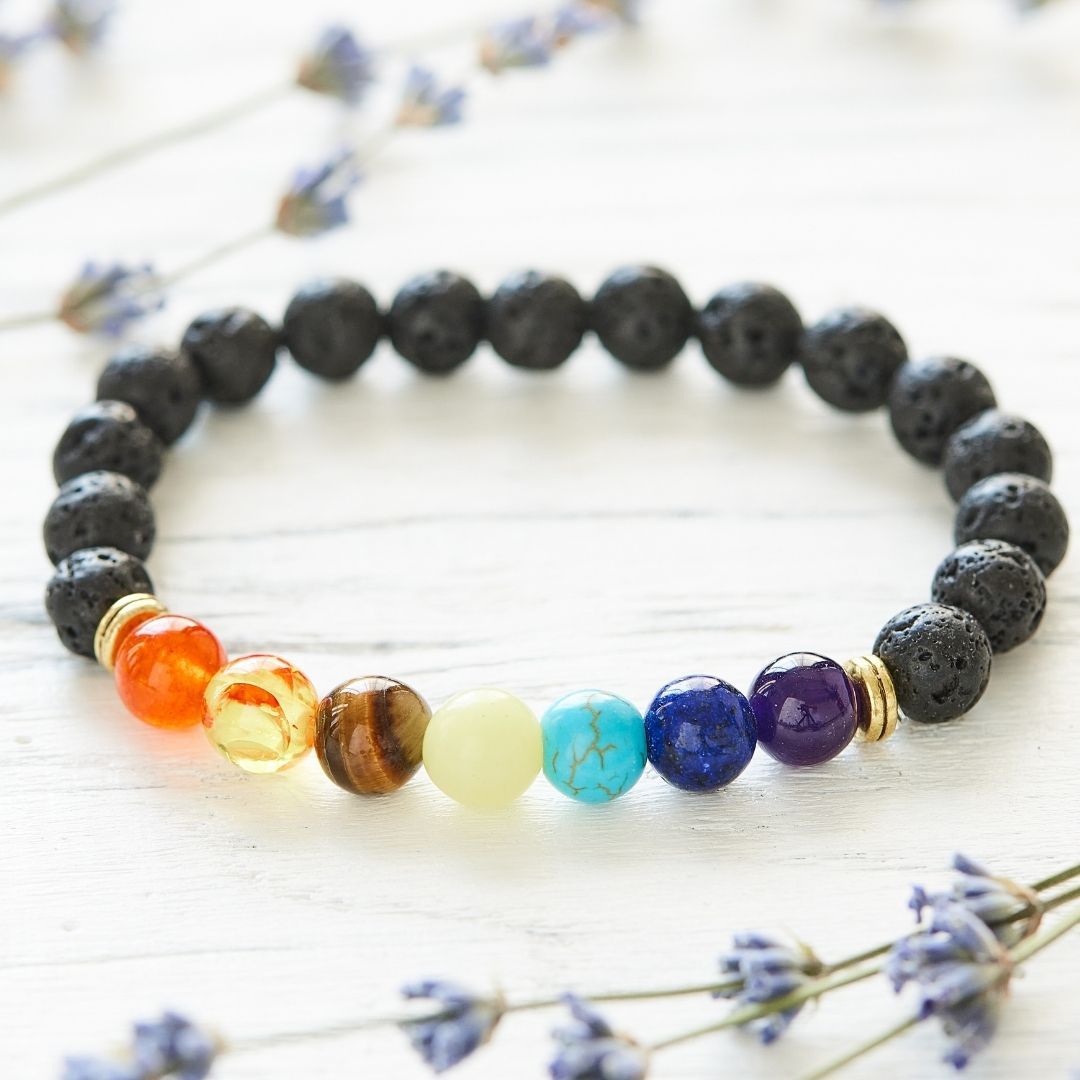 7 Chakra Bead Bracelet