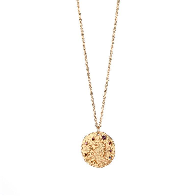 Zodiac Medallion Necklace