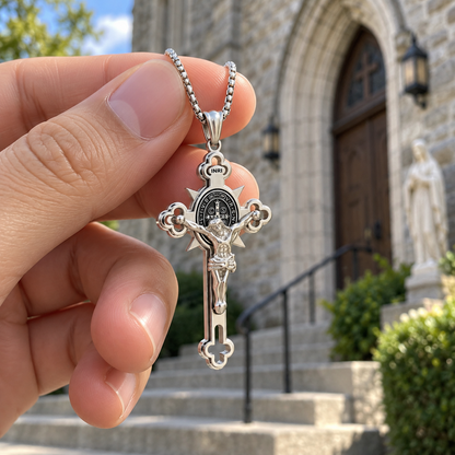 Keep Your Loved Ones Close, Even When You Can't Be — St. Benedict Cross