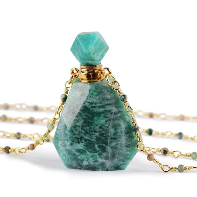 Crystal Perfume Necklace