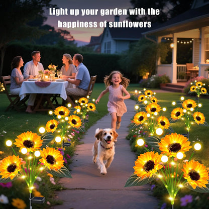 🌻Factory Direct Sales 49% Off - 🌞Solar LED Sunflower Garden Lights-29.6inch/74cm