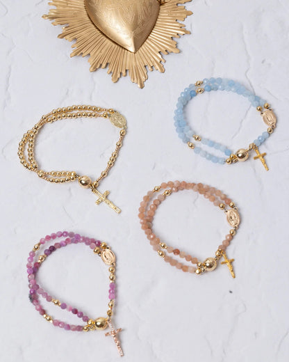 ✨ Find Inner Peace and Embrace Strength ✨🙏Handcrafted rosary bracelets📿