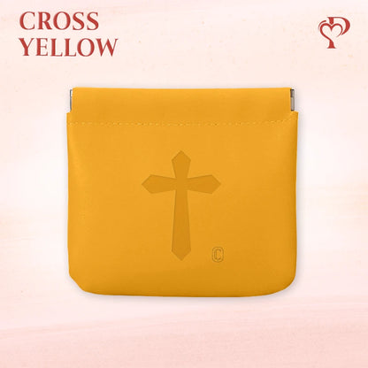 Pouchic - Personalized Snap Closure Leather Organizer Pouch