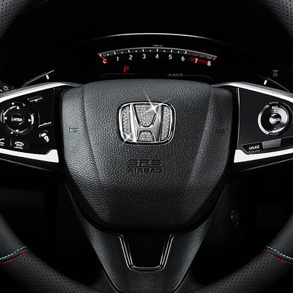 Black Friday Sale🎉50% OFF🎉Creative Steering Wheel Crystal Sticker