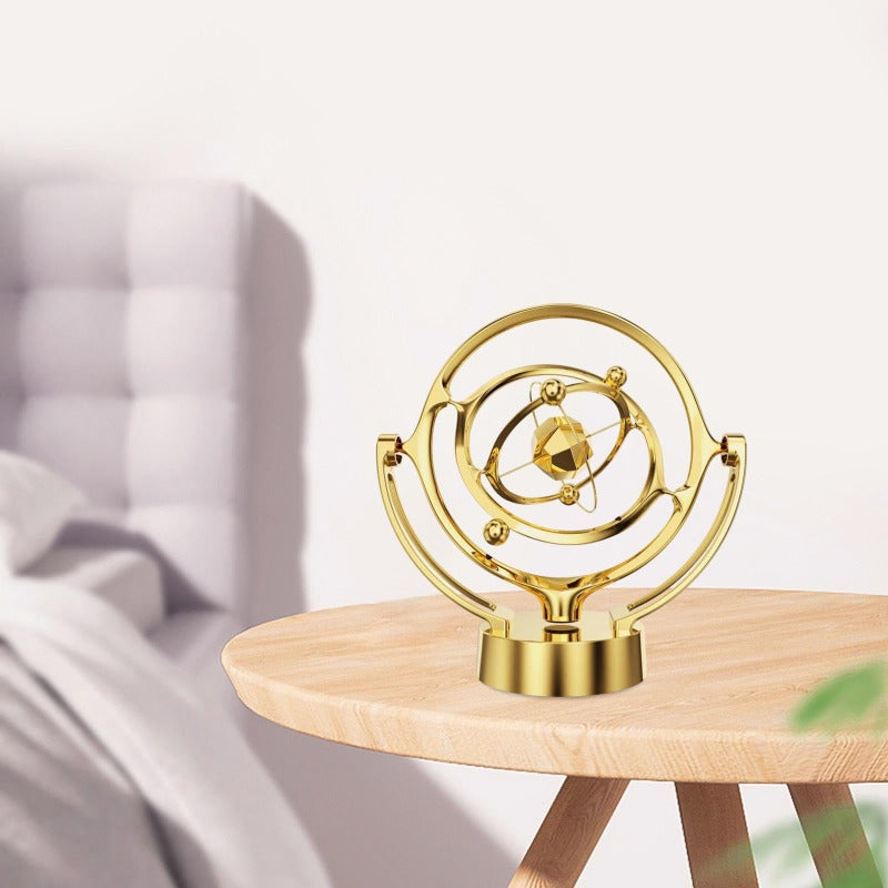 Kinetic Orbital Motion Sphere – Electronic Desktop Sculpture