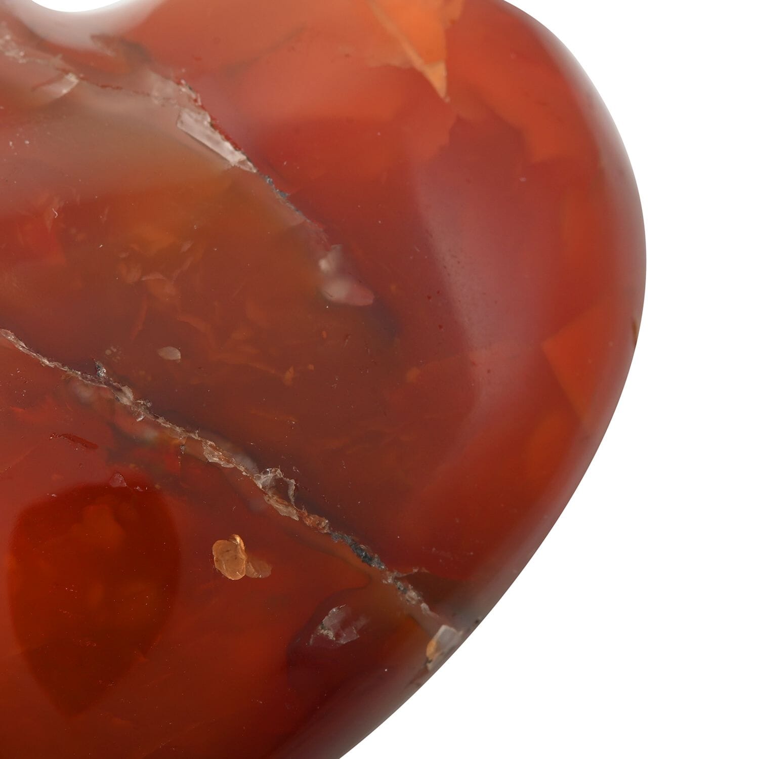 Carnelian Heart-A Symbol of Passion and Vitality